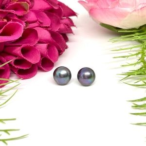 NEW⚜️GENUINE Cultured Pearl Tahitian Earrings